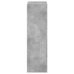 Nástěnná TV skříňka betonově šedá 40,5 x 30 x 102 cm kompozit - obrázek 8