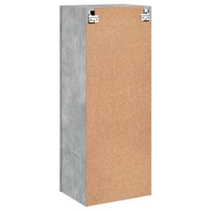 Nástěnná TV skříňka betonově šedá 40,5 x 30 x 102 cm kompozit - obrázek 9