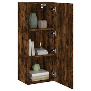 Nástěnná TV skříňka kouřový dub 40,5x30x102 cm kompozitní dřevo - obrázek 5