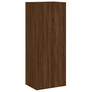Nástěnná TV skříňka hnědý dub 40,5x30x102 cm kompozitní dřevo - obrázek 2