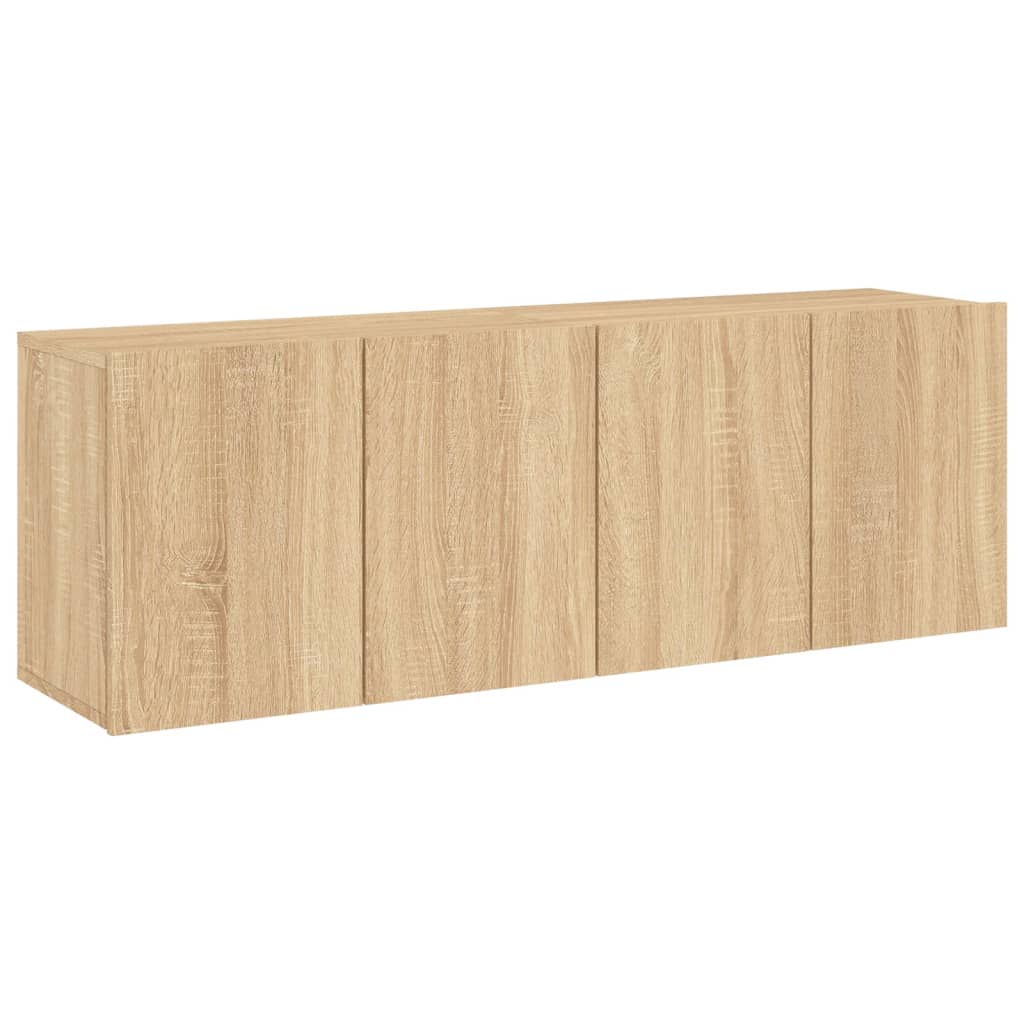 vidaXL TV skříňky nástěnné 2 ks dub sonoma 60 x 30 x 41 cm