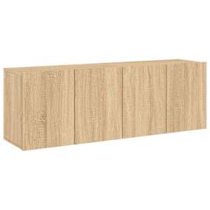 TV skříňky nástěnné 2 ks dub sonoma 60 x 30 x 41 cm - obrázek 2