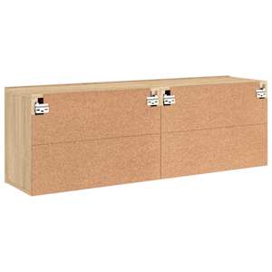 TV skříňky nástěnné 2 ks dub sonoma 60 x 30 x 41 cm - obrázek 9