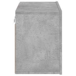 TV skříňka nástěnná betonově šedá 60 x 30 x 41 cm - obrázek 7