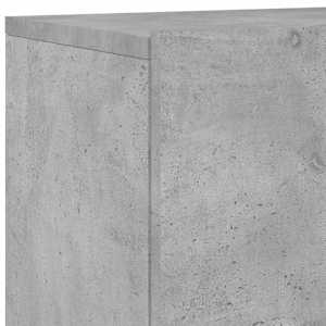 TV skříňka nástěnná betonově šedá 60 x 30 x 41 cm - obrázek 9