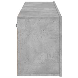 TV skříňky nástěnné 2 ks betonově šedé 60 x 30 x 41 cm - obrázek 8