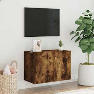 TV skříňka nástěnná kouřový dub 60 x 30 x 41 cm - obrázek 3