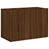 vidaXL seinale kinnitatav telerikapp, pruun tamm, 60 x 30 x 41 cm