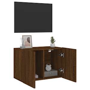 TV skříňka nástěnná hnědý dub 60 x 30 x 41 cm - obrázek 4
