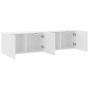 TV skříňky nástěnné 2 ks bílé 80 x 30 x 41 cm - obrázek 6