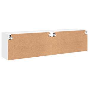 TV skříňky nástěnné 2 ks bílé 80 x 30 x 41 cm - obrázek 9