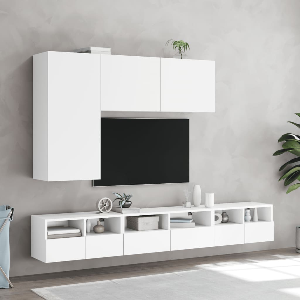 TV-Wandschrank Weiß 100x30x41 cm