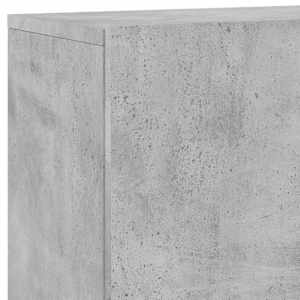 TV skříňka nástěnná betonově šedá 100 x 30 x 41 cm - obrázek 9
