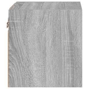 Nástěnná TV skříňka s LED osvětlením šedá sonoma 30x28,5x30 cm - obrázek 9
