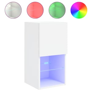 TV skříňky s LED osvětlením 2 ks bílé 30,5 x 30 x 60 cm - obrázek 6