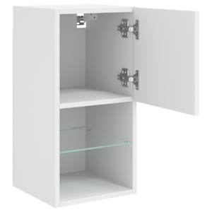 TV skříňky s LED osvětlením 2 ks bílé 30,5 x 30 x 60 cm - obrázek 8
