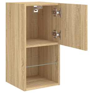 TV skříňky s LED osvětlením 2 ks dub sonoma 30,5 x 30 x 60 cm - obrázek 8