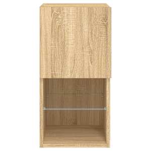 TV skříňky s LED osvětlením 2 ks dub sonoma 30,5 x 30 x 60 cm - obrázek 9