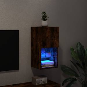 TV skříňka s LED osvětlením kouřový dub 30,5 x 30 x 60 cm - obrázek 5