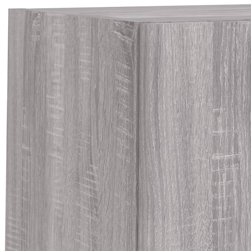 TV omarice z LED lučkami 2 kosa siva sonoma 30,5x30x60 cm - slika 13