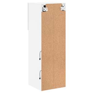TV skříňka s LED osvětlením bílá 30,5 x 30 x 90 cm - obrázek 11
