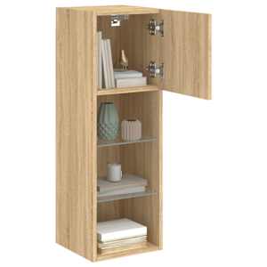 TV skříňka s LED osvětlením dub sonoma 30,5 x 30 x 90 - obrázek 6