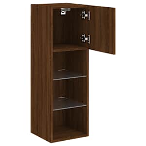 TV skříňky s LED osvětlením 2 ks hnědý dub 30,5 x 30 x 90 cm - obrázek 8
