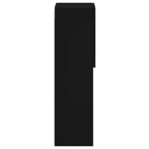 TV skříňka s LED osvětlením černá 30,5 x 30 x 102 cm - obrázek 10