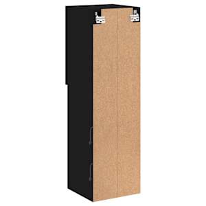 TV skříňka s LED osvětlením černá 30,5 x 30 x 102 cm - obrázek 11