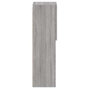 TV skříňka s LED osvětlením šedá sonoma 30,5 x 30 x 102 cm - obrázek 10