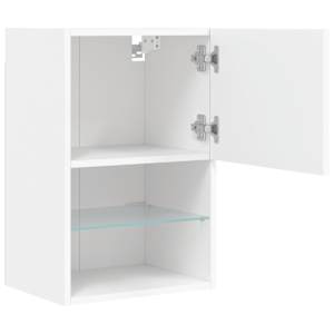 TV skříňky s LED osvětlením 2 ks bílé 40,5 x 30 x 60 cm - obrázek 8