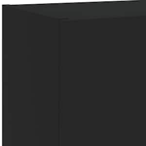 TV skříňka s LED osvětlením černá 40,5 x 30 x 60 cm - obrázek 13
