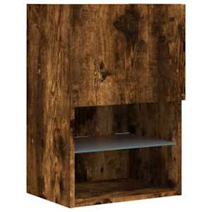 TV skříňka s LED osvětlením kouřový dub 40,5 x 30 x 60 cm - obrázek 7
