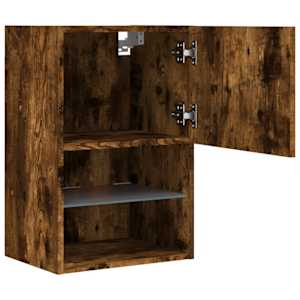 TV skříňka s LED osvětlením kouřový dub 40,5 x 30 x 60 cm - obrázek 8
