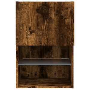 TV skříňka s LED osvětlením kouřový dub 40,5 x 30 x 60 cm - obrázek 9