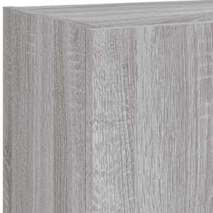 TV skříňka s LED osvětlením šedá sonoma 40,5 x 30 x 60 cm - obrázek 13