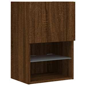TV skříňka s LED osvětlením hnědý dub 40,5 x 30 x 60 cm - obrázek 7
