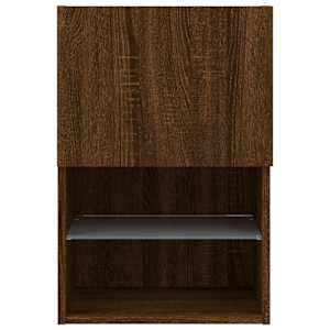 TV skříňka s LED osvětlením hnědý dub 40,5 x 30 x 60 cm - obrázek 9