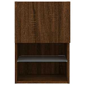 TV skříňky s LED osvětlením 2 ks hnědý dub 40,5 x 30 x 60 cm - obrázek 9