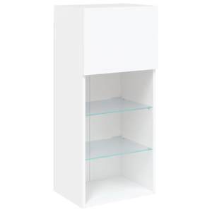 TV skříňka s LED osvětlením bílá 40,5 x 30 x 90 cm - obrázek 7