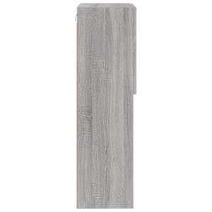 TV skříňka s LED osvětlením šedá sonoma 40,5 x 30 x 102 cm - obrázek 10