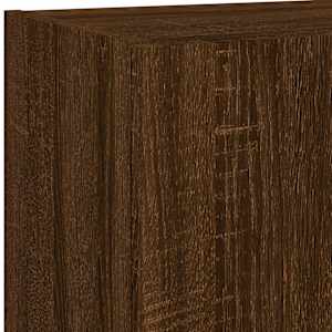 TV skříňka s LED osvětlením hnědý dub 40,5 x 30 x 102 cm - obrázek 13