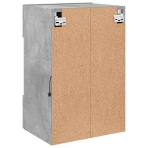 Nástěnná TV skříňka s LED osvětlením betonově šedá 40x30x60,5cm - obrázek 9