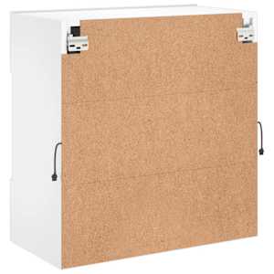 Nástěnná TV skříňka s LED osvětlením bílá 58,5 x 30 x 60,5 cm - obrázek 8