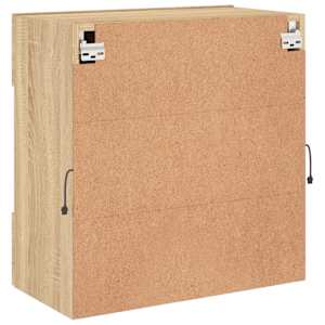 Nástěnná TV skříňka s LED osvětlením dub sonoma 58,5x30x60,5 cm - obrázek 8