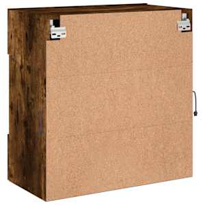 Nástěnná TV skříňka s LED osvětlením kouřový dub 58,5x30x60,5cm - obrázek 8
