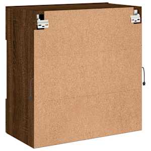 Nástěnná TV skříňka s LED osvětlením hnědý dub 58,5x30x60,5 cm - obrázek 8