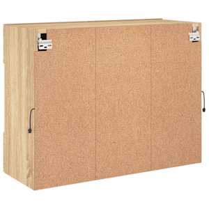 Nástěnná TV skříňka s LED osvětlením dub sonoma 78,5x30x60,5 cm - obrázek 8
