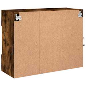 Nástěnná TV skříňka s LED osvětlením kouřový dub 78,5x30x60,5cm - obrázek 8