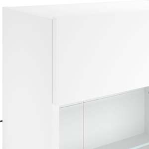 Nástěnná TV skříňka s LED osvětlením bílá 98,5 x 30 x 60,5 cm - obrázek 10
